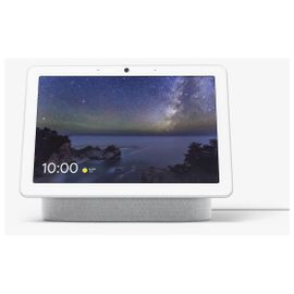 Google Nest Hub Max - Affichage intelligent - LCD de 10&quot; - Canal 2.1 - sans fil - IEEE 802.11b/g/n/ac, Bluetooth - craie