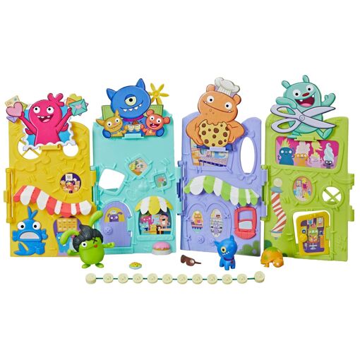 Hasbro Uglyville Unfolded Main Street Playset and Portable T