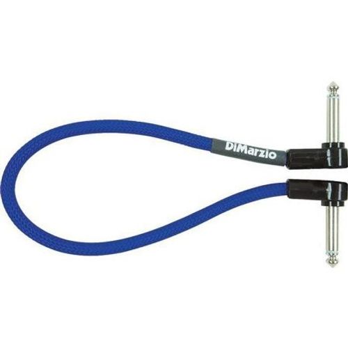 DiMarzio EP17J12RREB Jumper - Câble jack 30cm - bleu