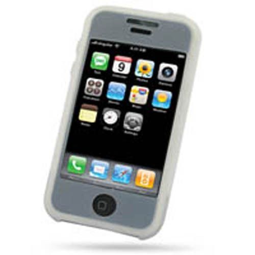 Etui En Silicone (Couleur Blanc) Pour Apple Iphone