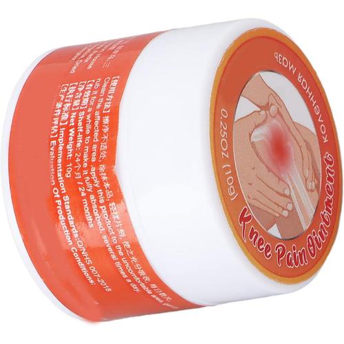 Cr¿¿me Anti-douleur, Pommade pour la Douleur au Genou, R¿¿duit L'enflure, Cr¿¿me Musculaire Douloureuse pour les Mains, les Pieds, le Cou, les Coudes, les ¿¿paules et les Genoux (0,35 Oz)