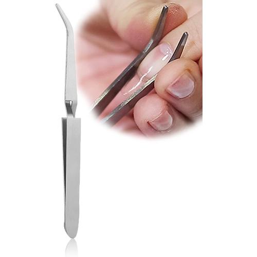 Pince A Pincher Pour Ongle Pince ¿¿ Pincher Classique, Pince ¿¿ Ongles En Acier Inox Pour Recourber La Forme Des Ongles Pick-Up Les Clous Strass Bijoux Outil Nail Art Manucure Et P¿¿Dicure 