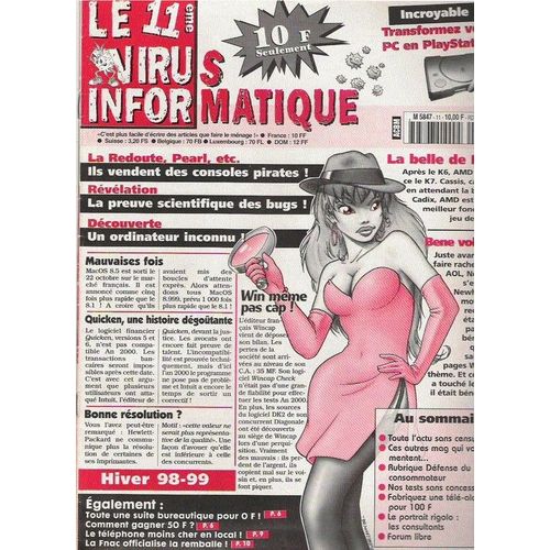Le Virus Informatique N° 11 : Transformez Votre Pc En Playstation