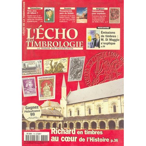 L'écho De La Timbrologie  N° 1718 : Richard En Timbres Au Coeur De L'histoire