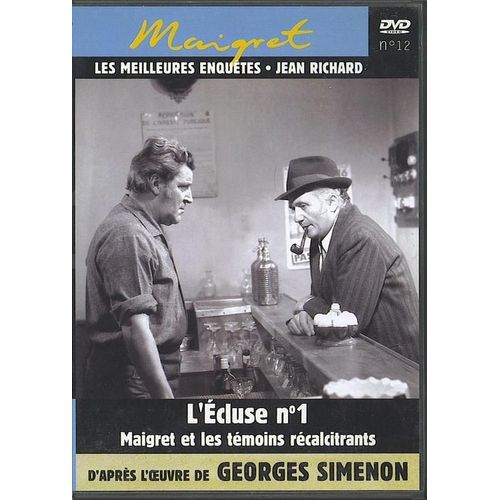 Maigret N°12 : L'écluse N°1 + Les Témoins Récalcitrants