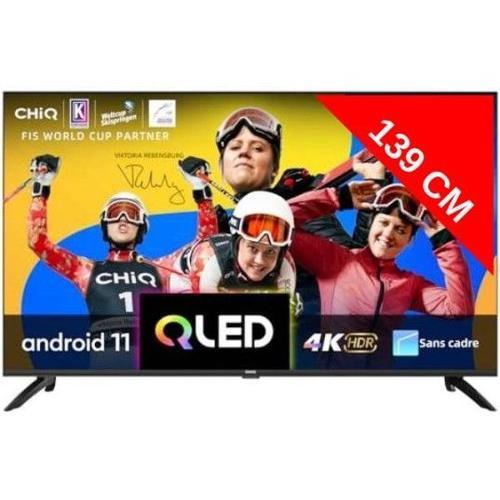 TV LED 4K 139 cm U55QG7L - Android TV 4K, QLED