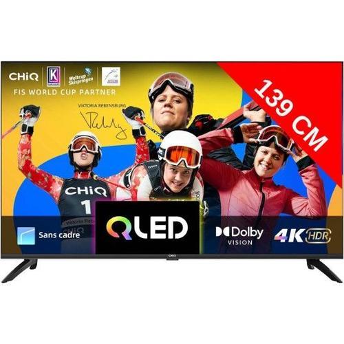 TV QLED 4K 139 cm U55QM8V Google TV, 4K, QLED