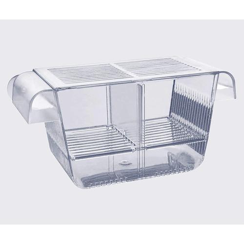 Boîte D'élevage De Poissons, Boîte D'acclimatation Parfaite Pour Diviseur D'aquarium Pour Poissons Agressifs, Pépinière Pour Blessés, Boîte Pour Crevettes Cicilidés, Ufs, Bébés Poissons, Taille 2