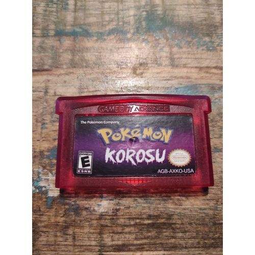 Pokémon Korosu Gameboy Advance Gba
