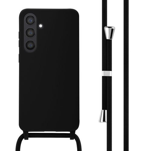 Imoshion Coque En Silicone Avec Cordon Samsung Galaxy S24 Plus Noir