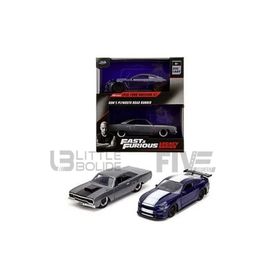 Jada Toys 1/32 34255bl Ford Mustang Gt And Plymouth Road Runner - 2016 Diecast Modelcar-Jada Toys