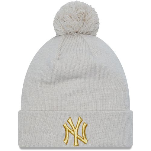 New Era Femme Bonnet D'hiver - Metallic New York Yankees