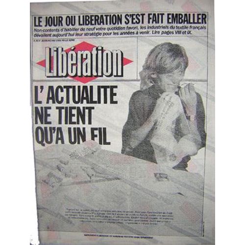Liberation Hors-Série N° 01 : Supplément Liberation Tissu