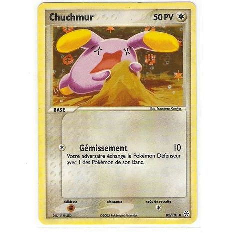 Chuchmur - 82/101 - Holo -  Pokemon