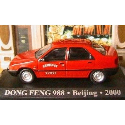 Citroen Zx Dong Feng 988 Taxi Beijing Pekin 2000 1/43-Altaya