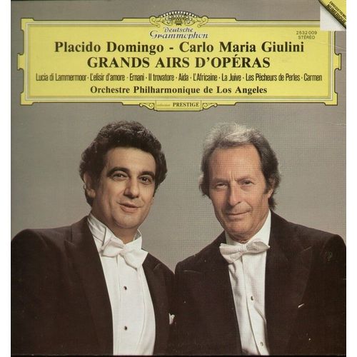 Grands Airs D'opera  - Lucia Di Lammermoor -  L'elisir D'amore -  Ernani -  Il Trovare - Aida - L'africaine - La Juive - Les Pecheurs De Perles - Carmen