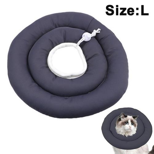 Collier De Récupération Confortable Ufo Pour Animaux De Compagnie, Collier De Protection Réglable Doux Et Résistant À L'eau Après La Chirurgie Pour Chiens Et Chats, Collier De Guérison Anti-Morsure Ufo