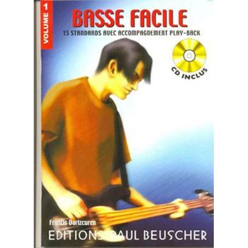 Basse Facile Vol 1 (+ 1 Cd) Solfège+Tablatures