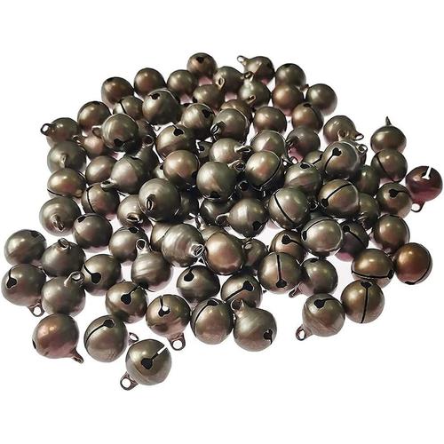 200 Pièces Cloches Métalliques Vintage 12mm Jingle De Bronze Vintage Clochette Vintage Bronze Magnifiquement Grelots Clochettes,Pour Carillon Éolien Décorations Diy Accessoires