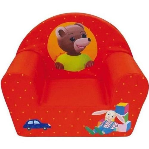 Fauteuil - Chaise - Bebe - Enfant Club En Mousse Petit Ours Brun Pour Enfant - Fun House