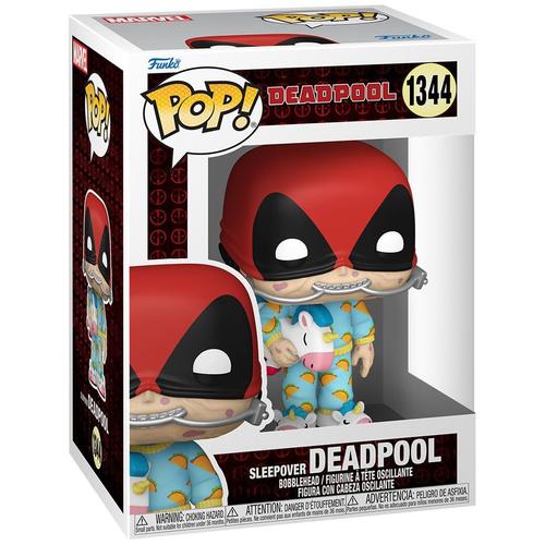 Figurine Funko Pop - Deadpool [Marvel] N°1344 - Soirée Pyjama Deadpool (76079)