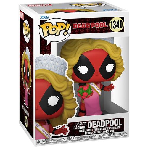 Figurine Funko Pop - Deadpool [Marvel] N°1340 - Concours De Beauté Deadpool (76075)