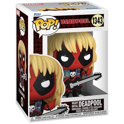 Figurine Funko Pop - Deadpool [Marvel] N°1343 - Heavy Metal Deadpool (76078)