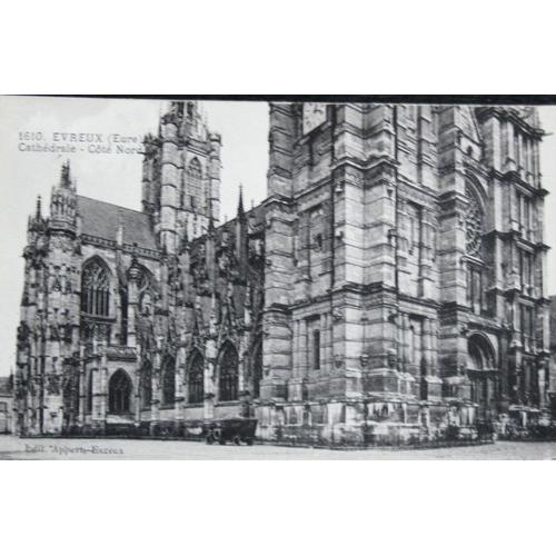 Carte Postale Evreux, Cathédrale