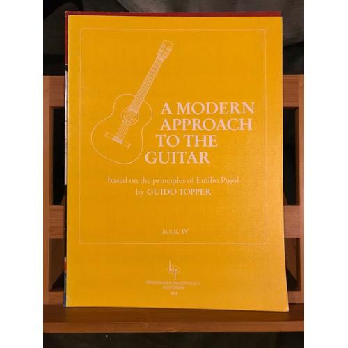 Topper A Modern Approach To The Guitare Book Iv