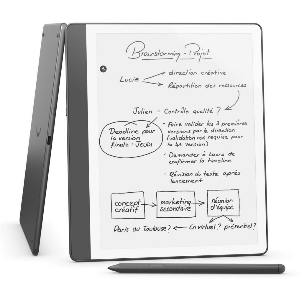 Bloc-notes num&eacute;rique Kindle Scribe 2024 32 Go Gris tungst&egrave;ne