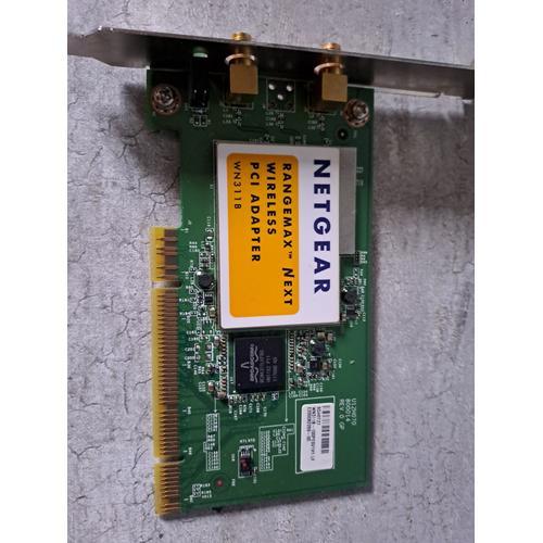 Carte Réseau Netgear WN311B Carte PCI Sans Fil RangeMax NEXT 300 Mbps