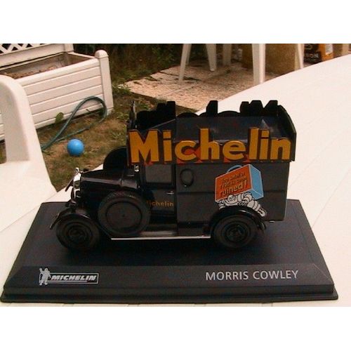 Morris Cowley Van Michelin 1/43 Neuf Publicitaire Noir-Altaya