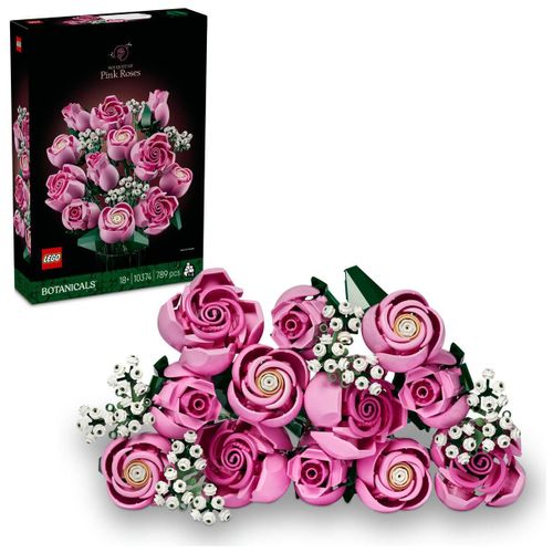 LEGO Botanical Collection - Le bouquet de roses roses - 10374
