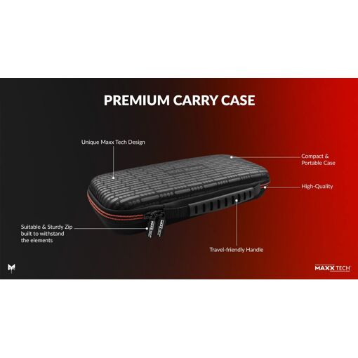 Maxx Tech Housse Premium pour Switch 1 & 2 + Jeu Hyper Sentinel Nintendo Switch (Code de Téléchargement Uniquement)