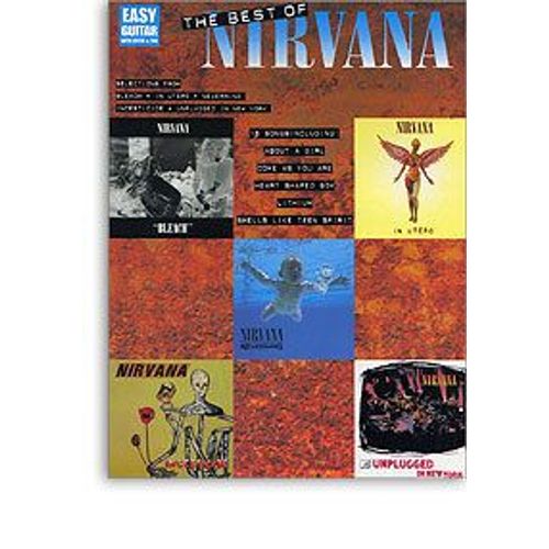 Nirvana : Best Of Easy Guitar (Solfège+Tablatures)