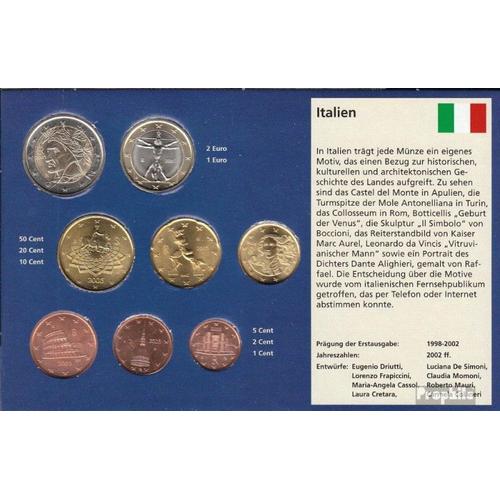 Italie 2005 Série De Monnaies Fleur De Coin 2005 Euro-Après Enquête