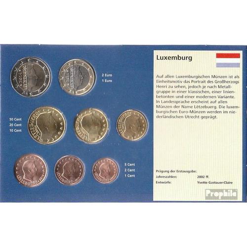 Luxembourg 2014 Série De Monnaies Fleur De Coin 2014 Euro Après Enquête