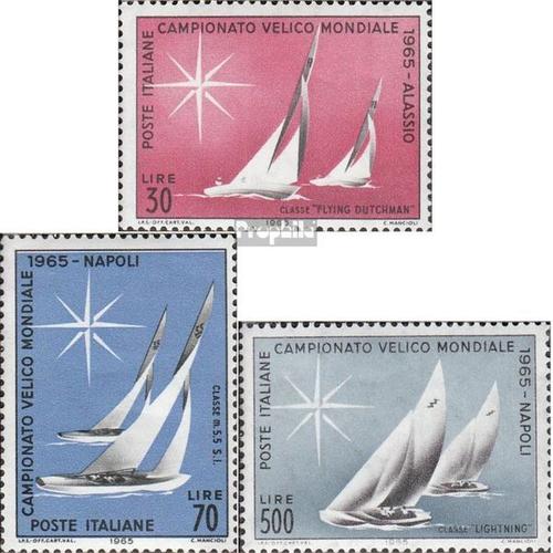 Italie 1181-1183 (Complète Edition) Neuf Avec Gomme Originale 1965 Wm Dans Voile