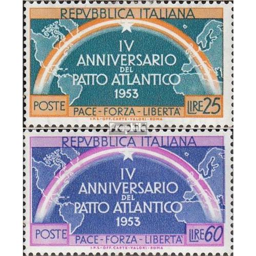 Italie 896-897 (Complète.Edition.) Neuf Avec Gomme Originale 1953 Otan