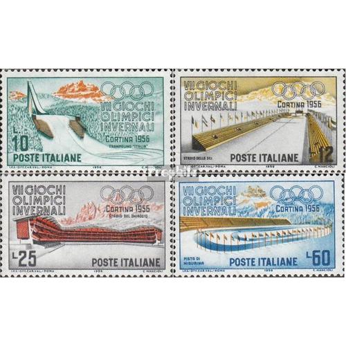 Italie 958-961 (Complète Edition) Neuf Avec Gomme Originale 1956 Jeux Olympiques Jeux D'hiver