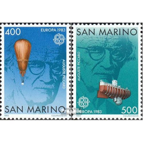 San Marin 1278-1279 (Complète.Edition.) Oblitéré 1983 Europe