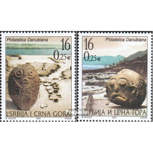 Yougoslavie 3145-3146 (Complète Edition) Neuf Avec Gomme Originale 2003 Art Et Culture