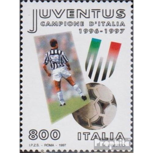 Italie 2508 (Complète Edition) Neuf Avec Gomme Originale 1997 Football - Juventus Turin