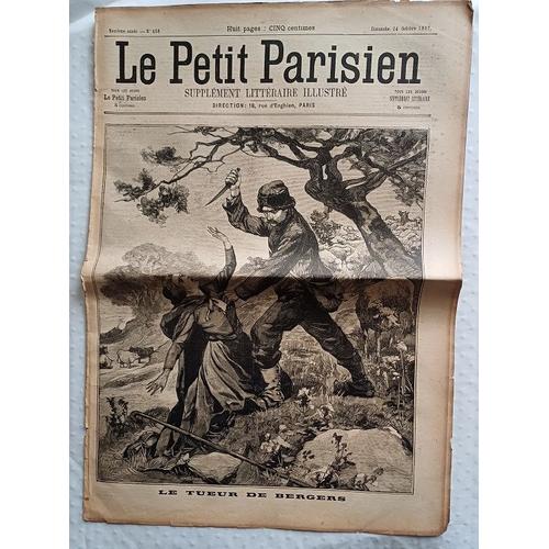 Le Petit Parisien Illustre Joseph Vacher Le Tueur De Bergers 1897 Port Inclus France