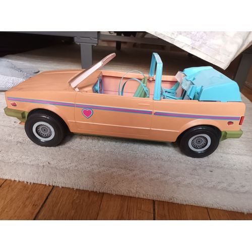 Voiture Cabriolet De Poupée Barbie Famille Doucoeur, Vintage, Originale, Années 1980'