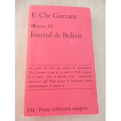 Ernesto Che Guevara Journal De Bolivie Oeuvres 4