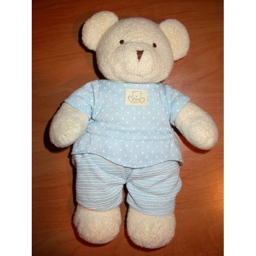 Nicotoy The Baby Collection Ours Bar Bear Pommette Ourson Peluche Doudou