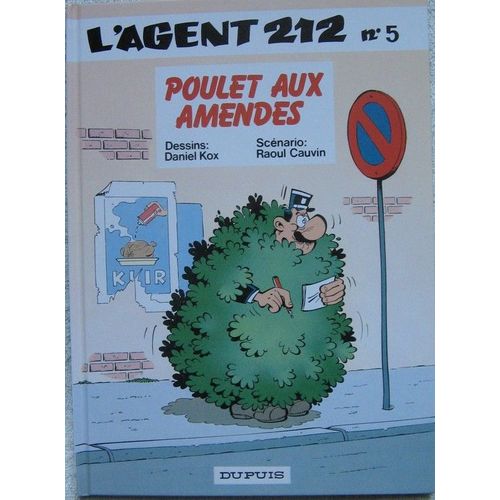 L'agent 212, N° 5. Poulet Aux Amendes. 1ère Edition