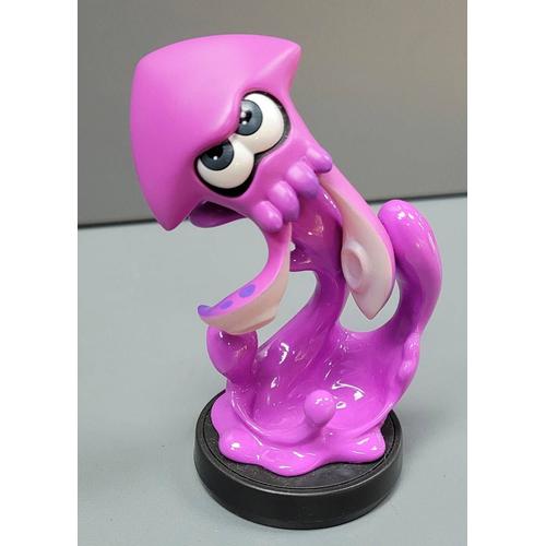 Figurine Amiibo Splatoon Calamar Violet