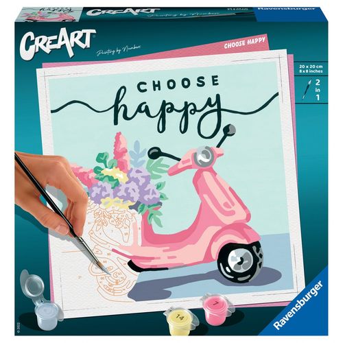 Artistique Creart - 20x20 Cm - Choose Happy